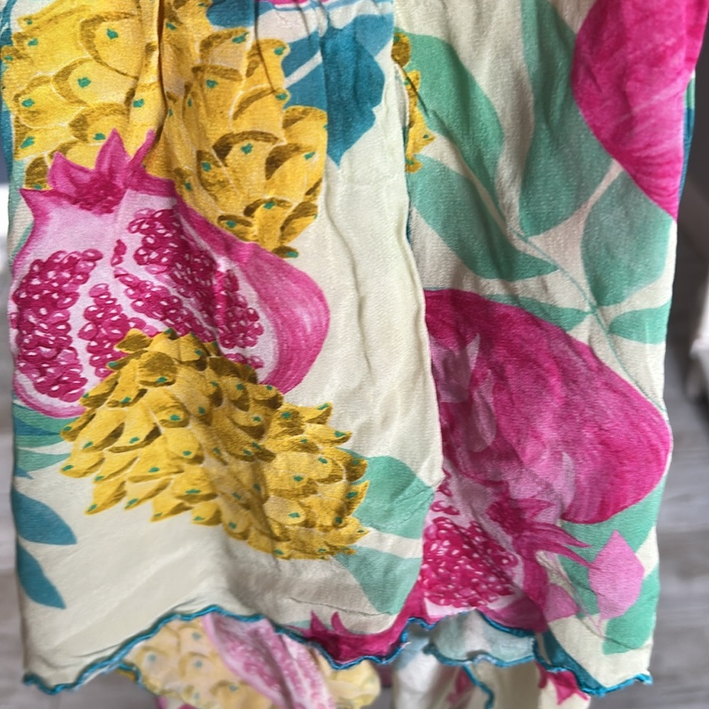 [TAJ by Sabrina Crippa] Multicolor Floral Shorts - Size Medium - Picture 4 of 6